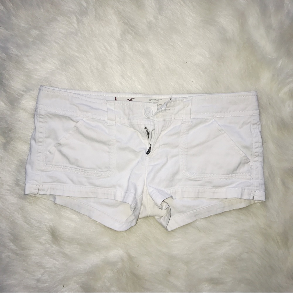 White Hollister Shorts